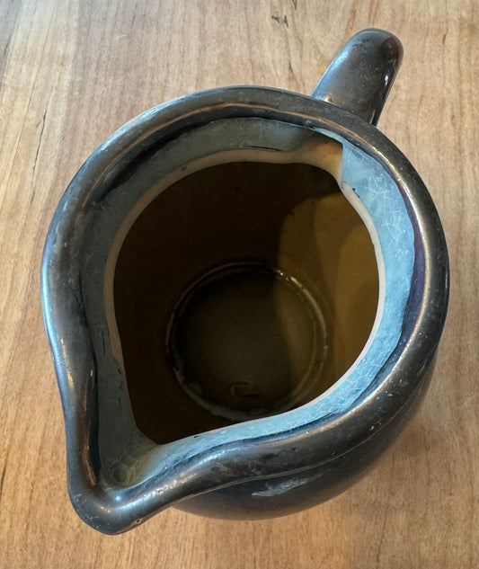 Smoked glaze pitcher