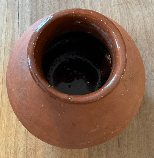 Terracotta bud vase