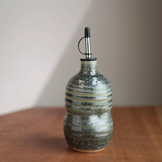Artist Choice Olive Oil Cruet in Moss Green