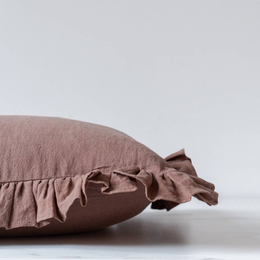 COCOA Ruffle Pillow