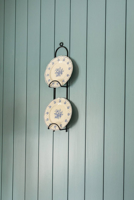 The Wall Mounted Double Plate Holder