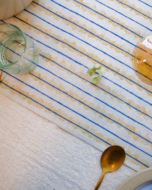 Sanya - Block-printed Table Runner