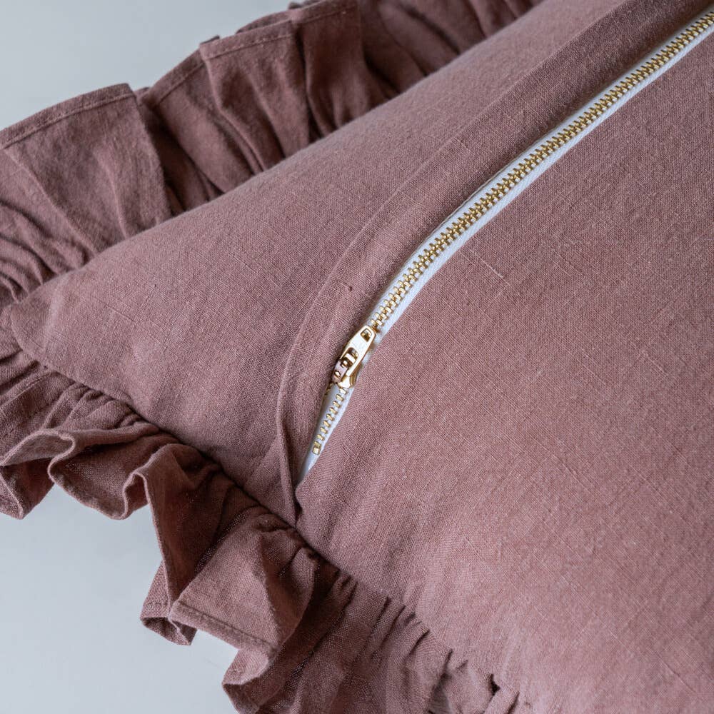 COCOA Ruffle Pillow