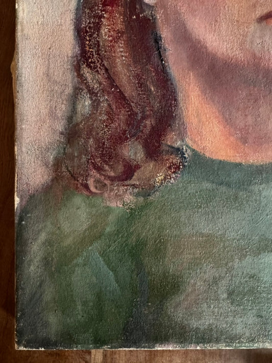 Portrait- Lady in Green