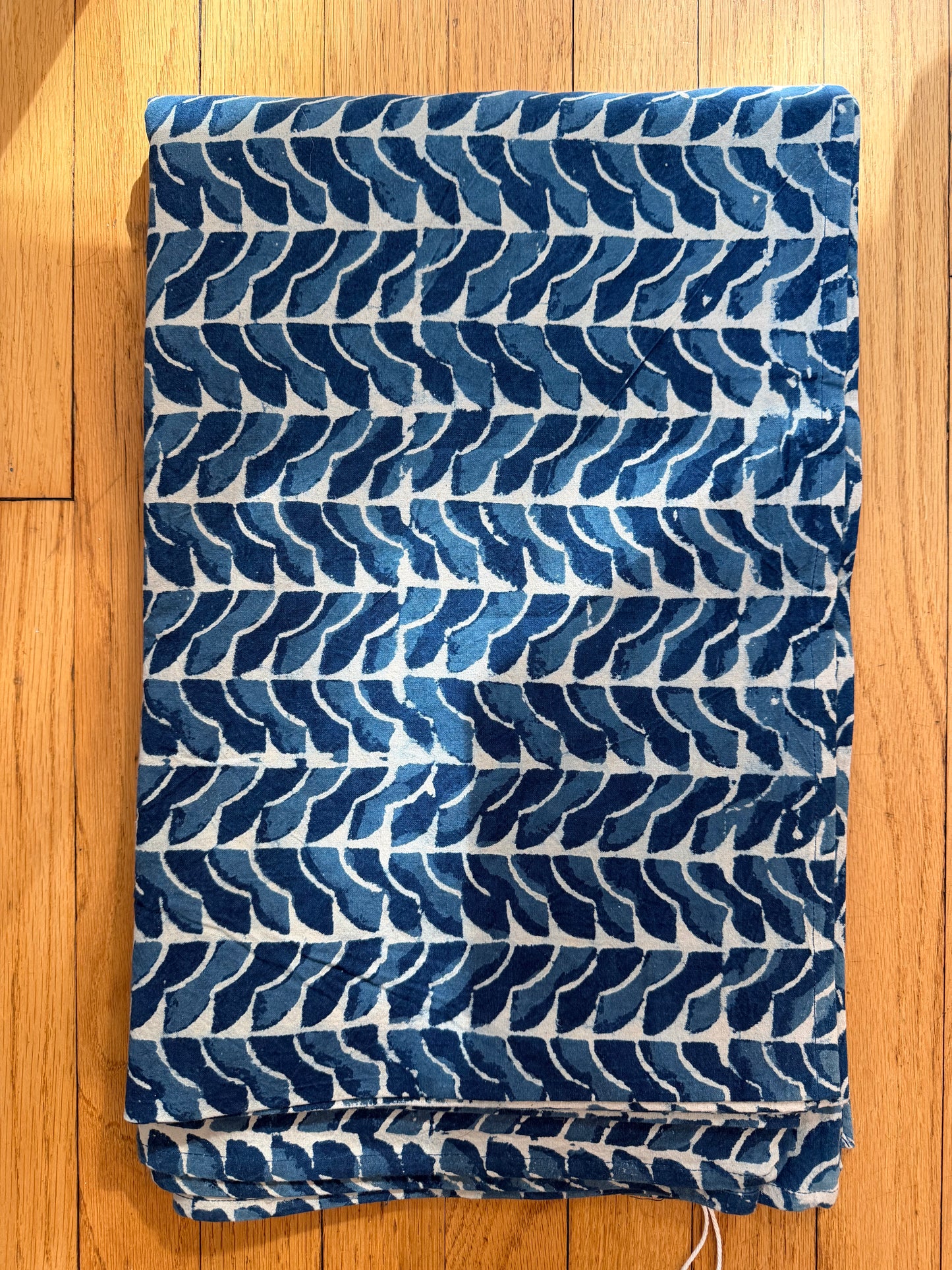 Block print table cloth