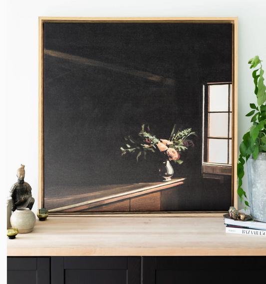 Tavern Window | Stretched Print On Canvas