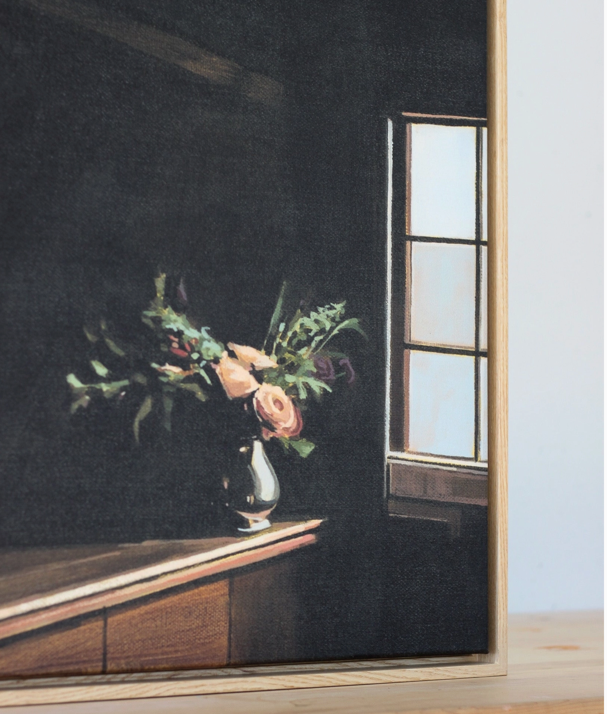 Tavern Window | Stretched Print On Canvas