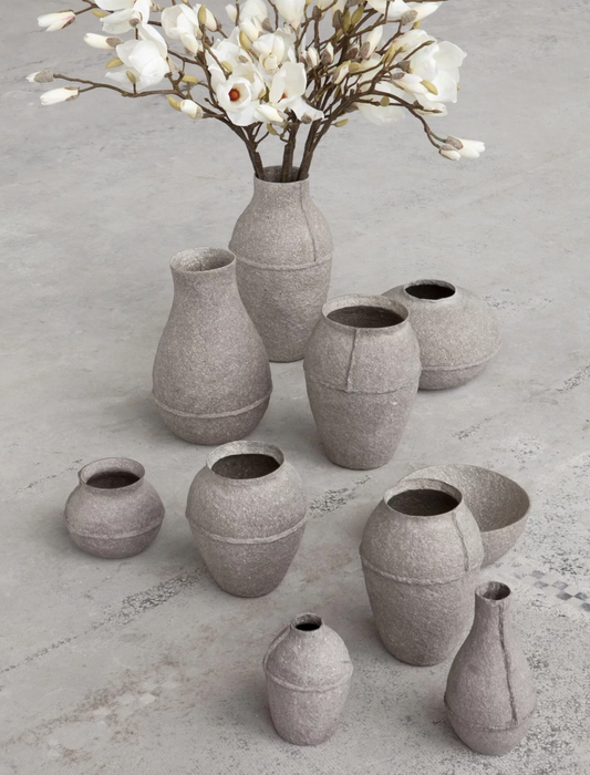 Paperpulp vase