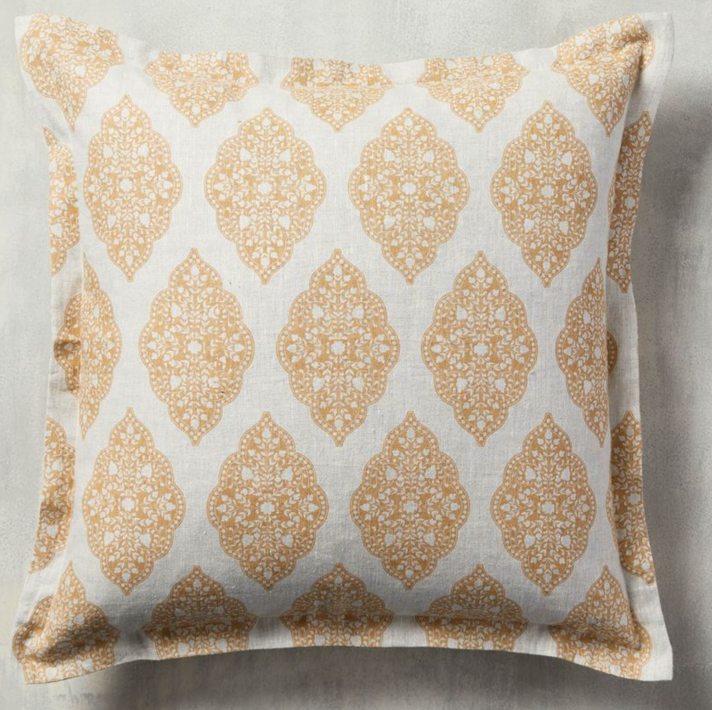 Sadie reversible block print pillow