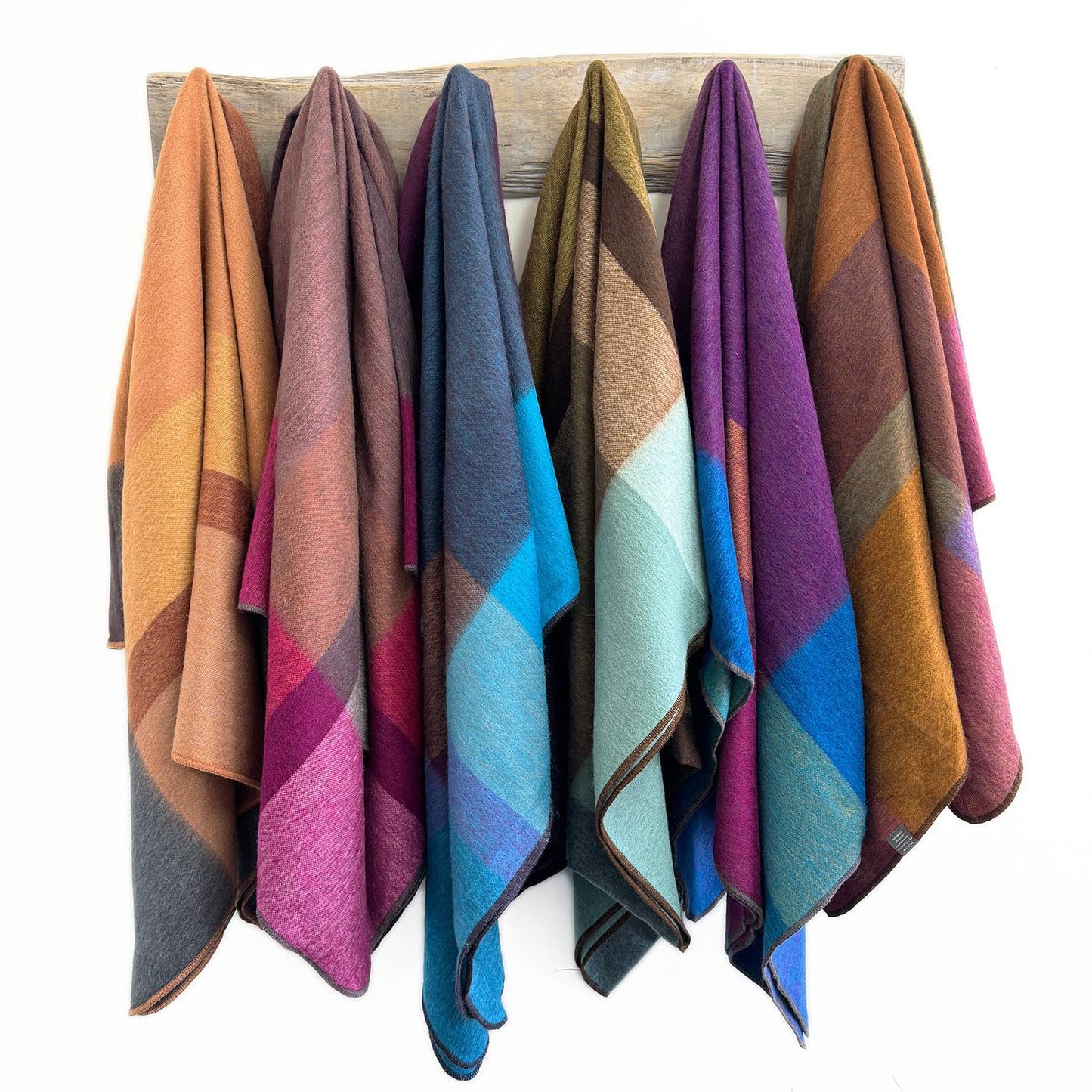 Alpaca Throw Blanket - Kaleidoscope