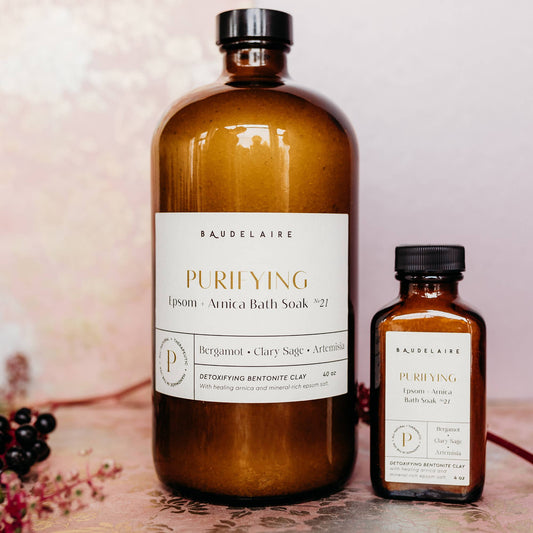 PURIFY – Epsom + Arnica Soak 4oz