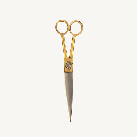 Shears Brass and Stainless Steel 7in