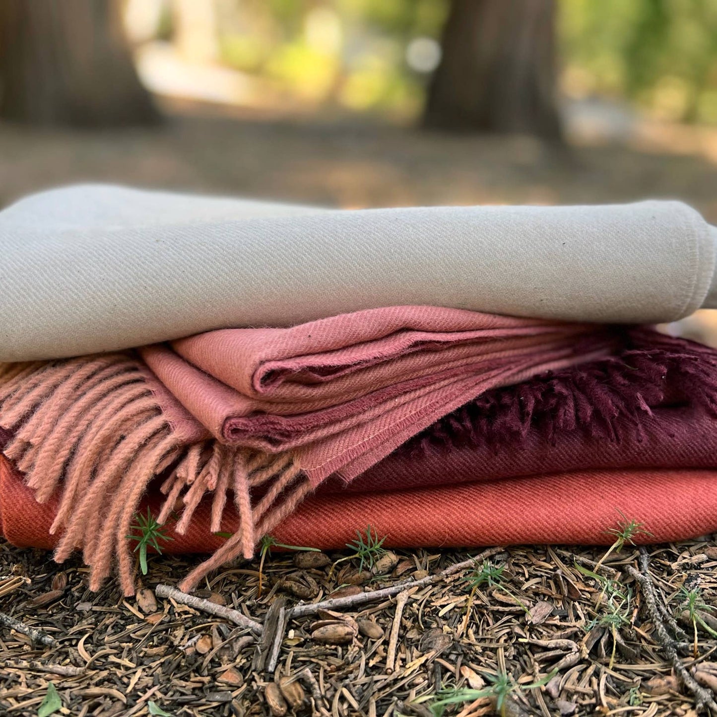 100% Baby Alpaca Throw - Malbec