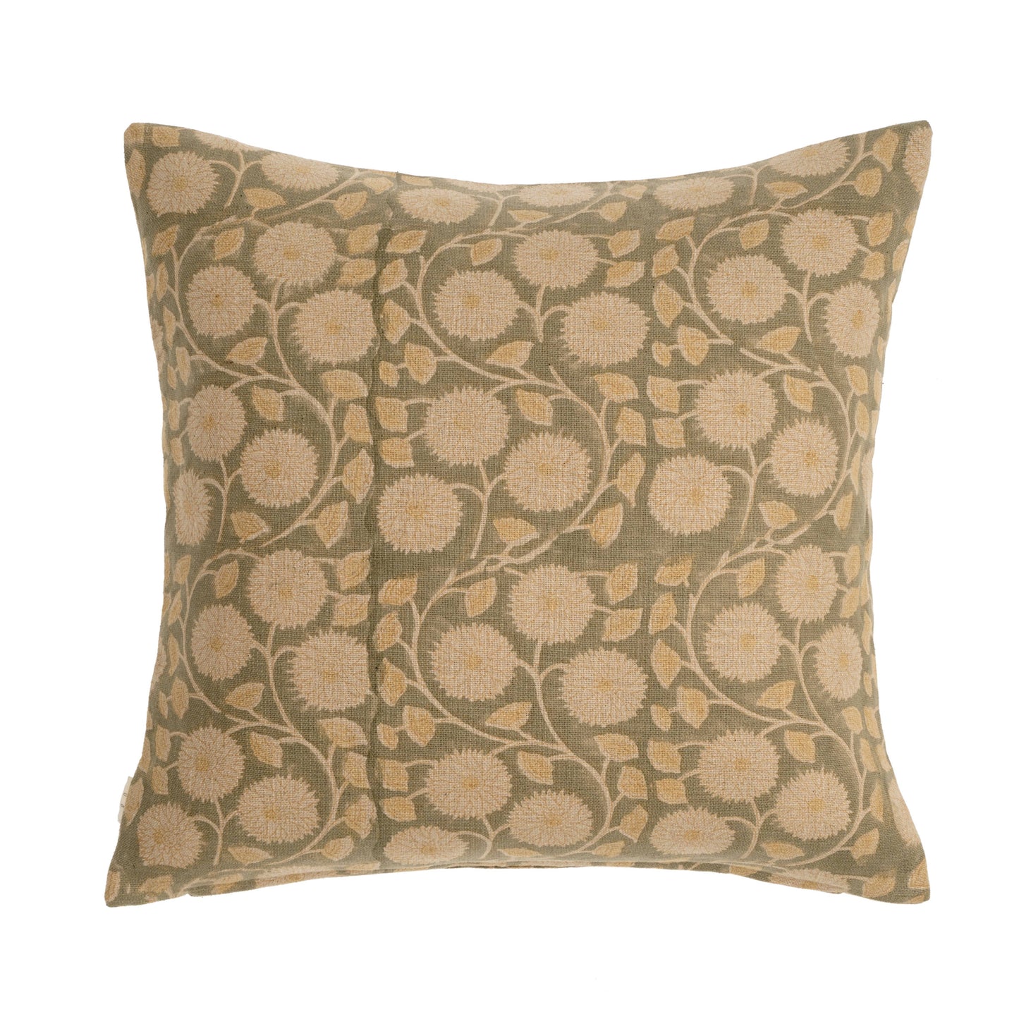 20x20 Marigold Block Print Pillow