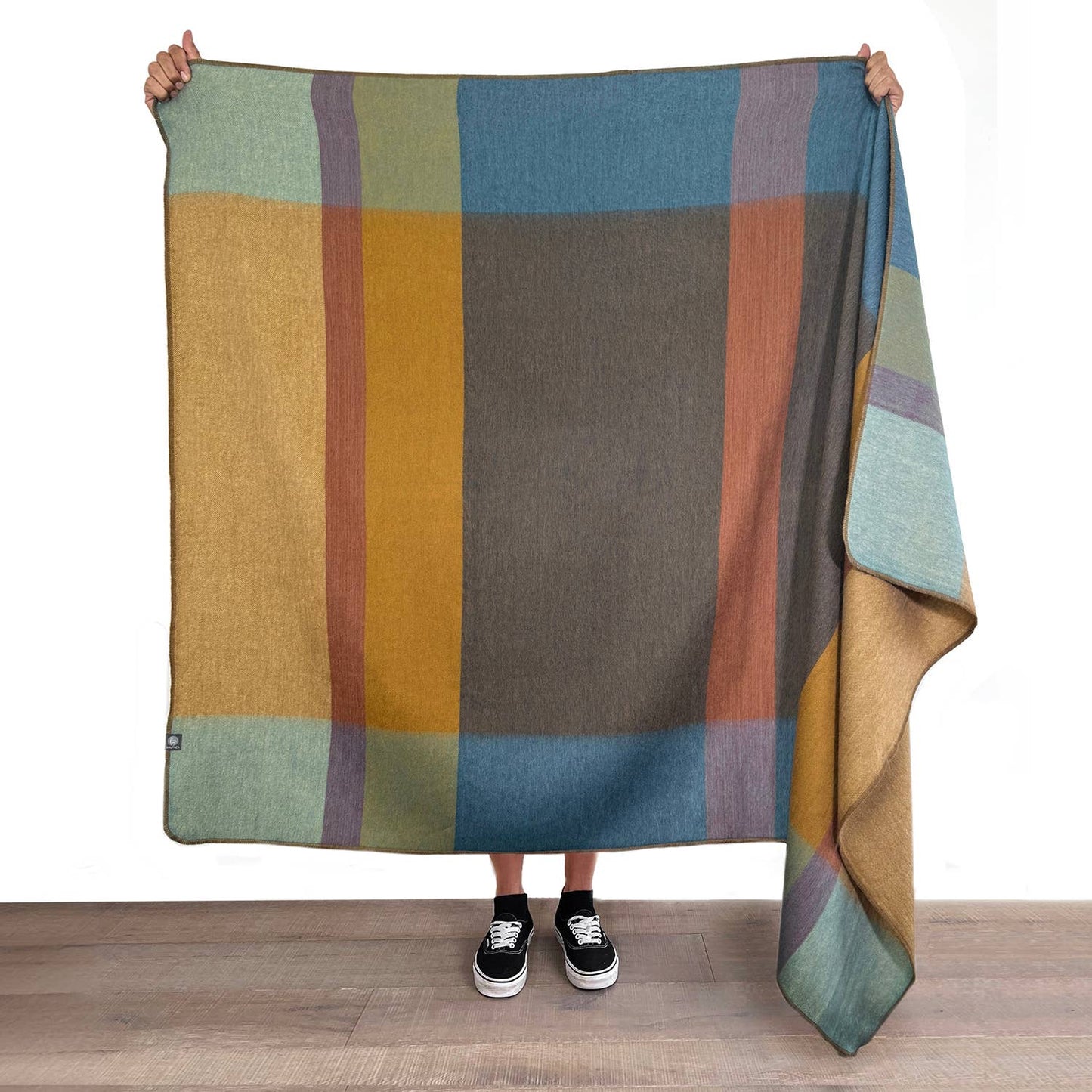 NEW! Alpaca Throw Blanket - Prism