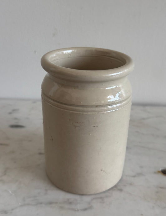 Vintage stoneware jar