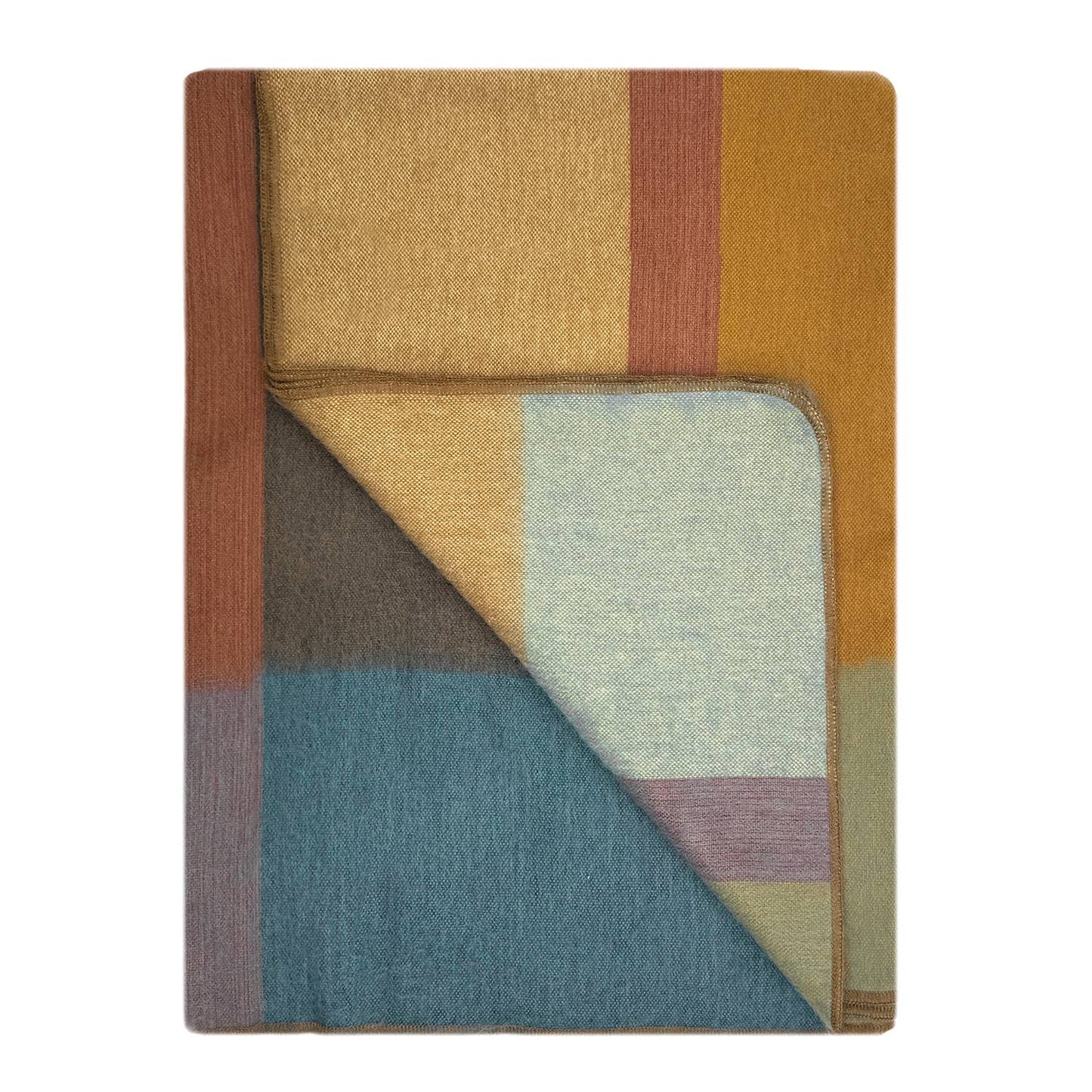 NEW! Alpaca Throw Blanket - Prism