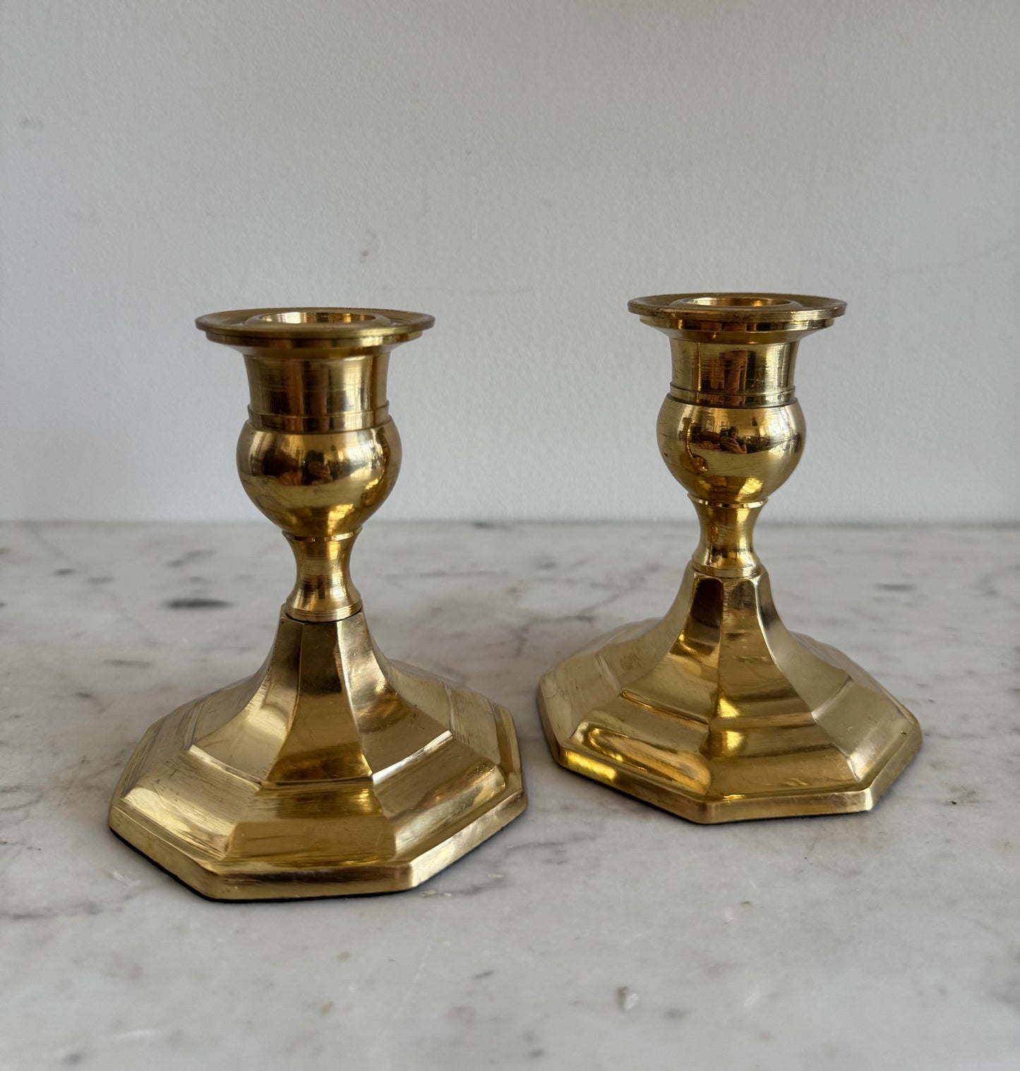 Brass candlesticks (sm)