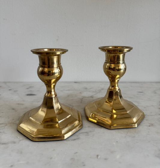 Brass candlesticks (sm)