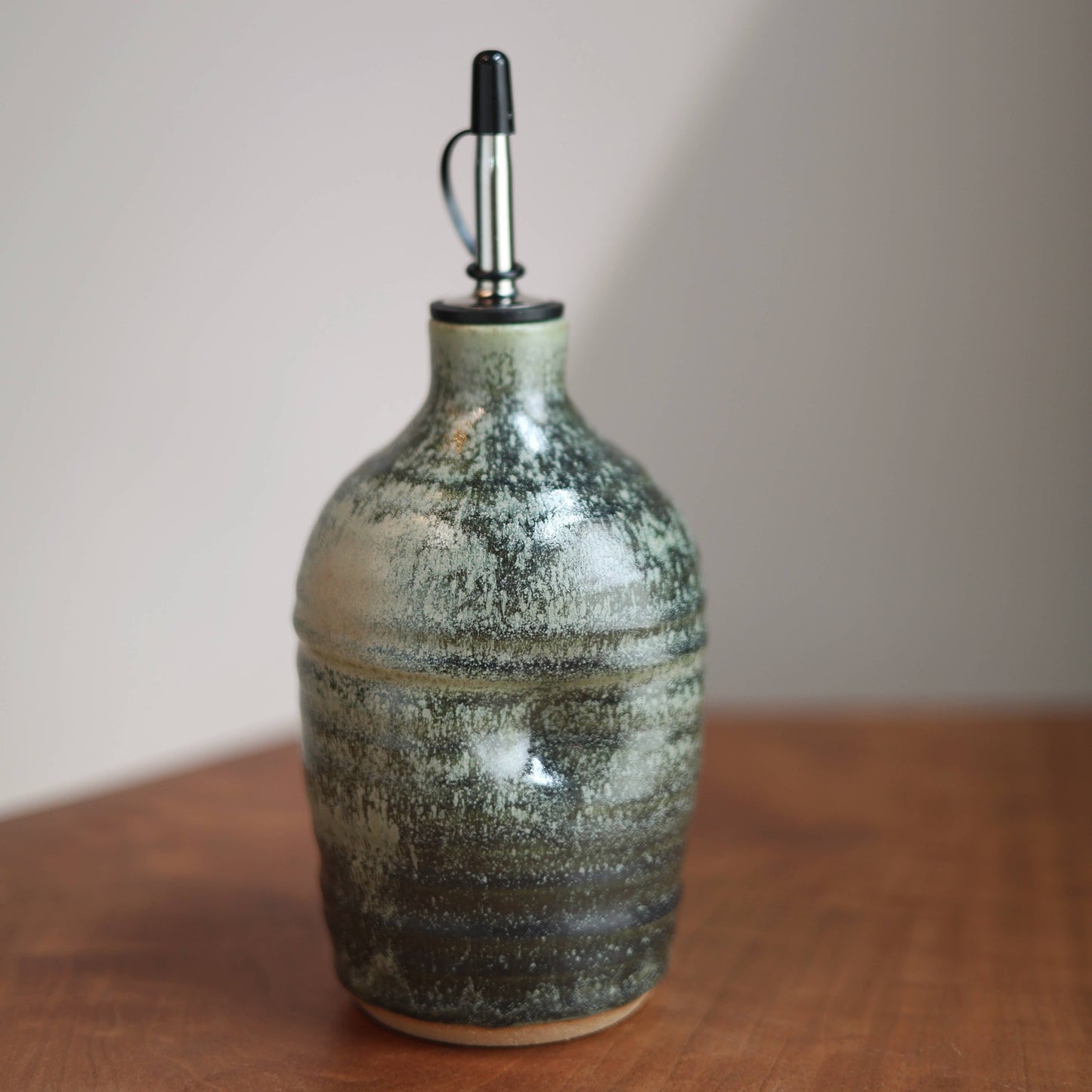 Artist Choice Olive Oil Cruet in Moss Green