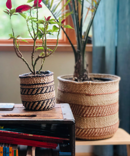 Auburn Stripe Iringa Basket