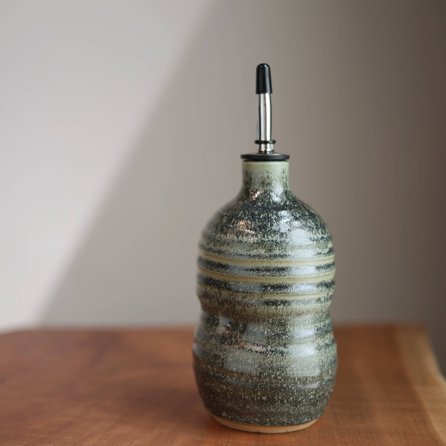 Artist Choice Olive Oil Cruet in Moss Green