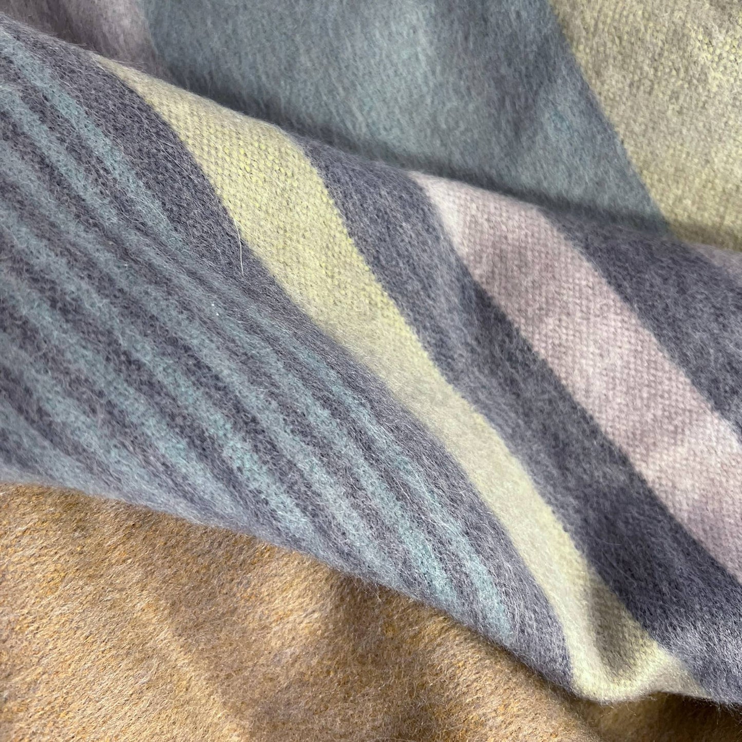 Alpaca Throw - Gold Rush