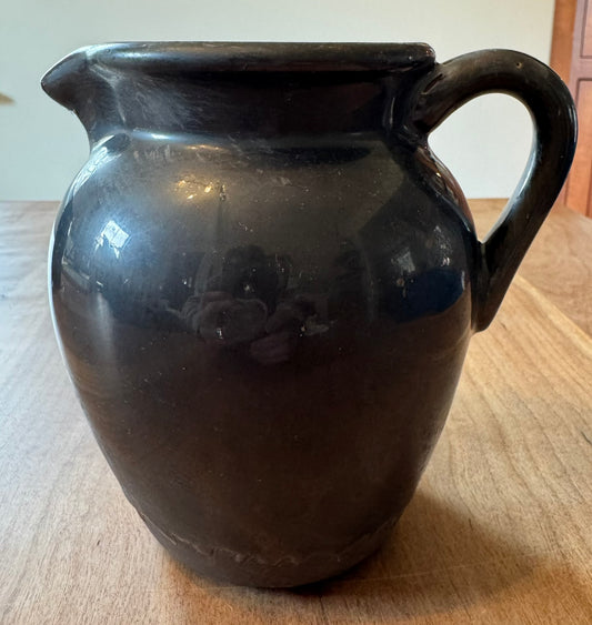 Smoked glaze pitcher