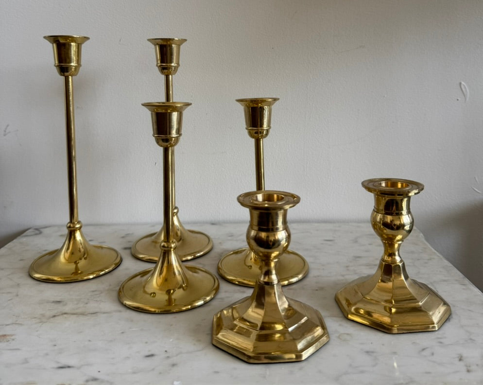 Brass candlesticks (sm)