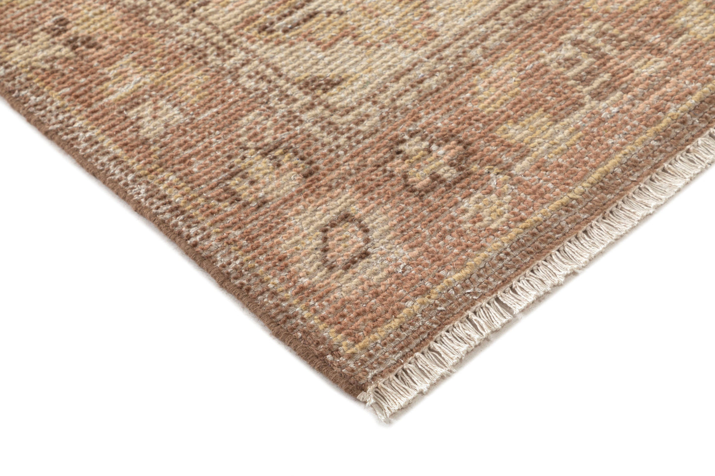 Palace Triple Diamond Bisque Area Rug