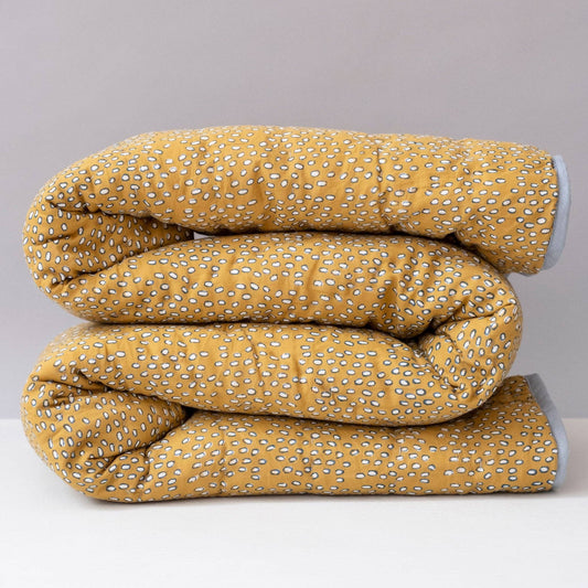 Leo Mustard Little Quilt