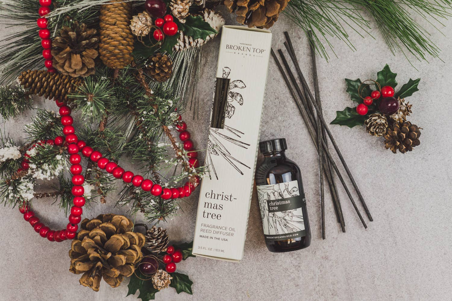 Christmas Tree Reed Diffuser Holiday