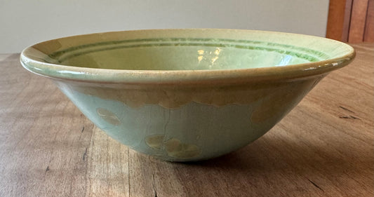 Crystalline glaze dish