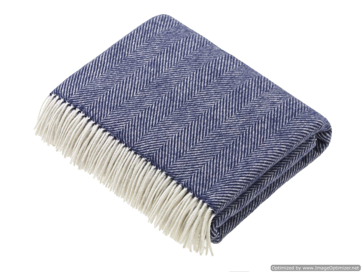 Herringbone - Merino Lambswool Throws - Made in England