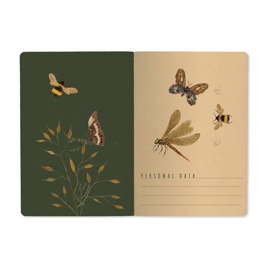 A5 Notebook -  Butterflies and Friends