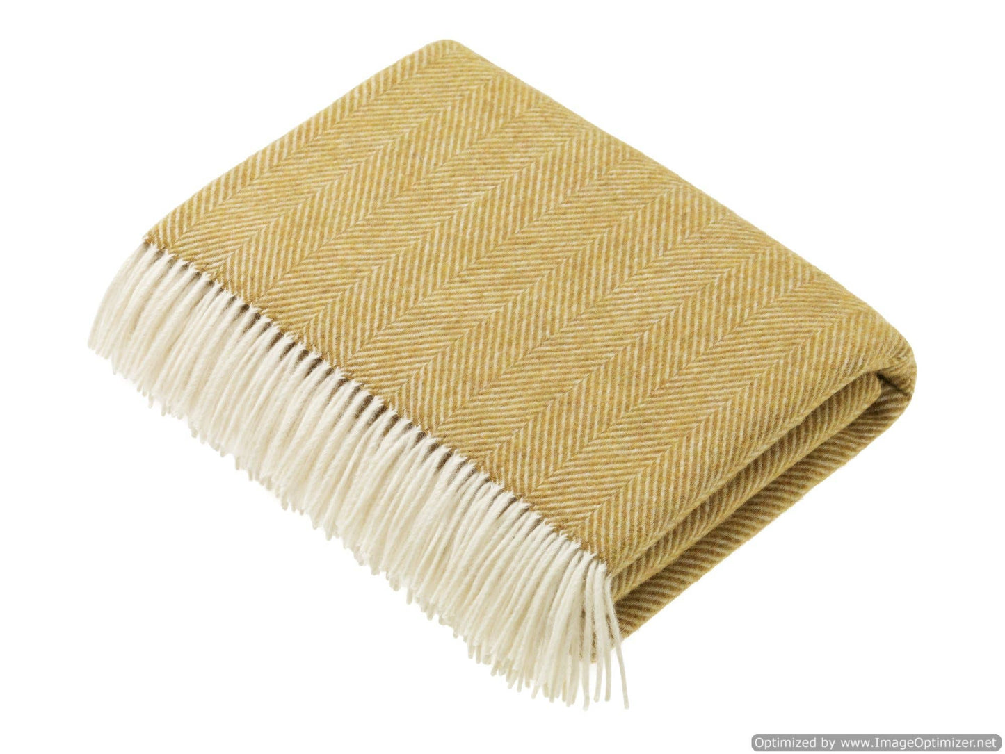 Herringbone - Merino Lambswool Throws - Made in England