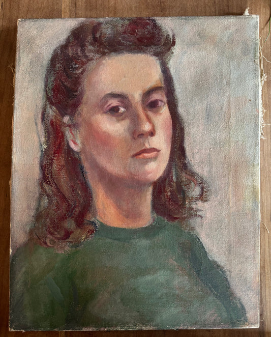 Portrait- Lady in Green