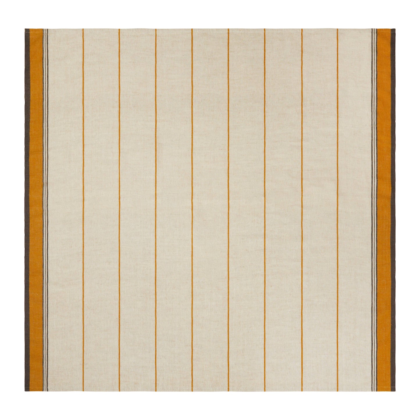 Eze Ivory & Mustard Tablecloth