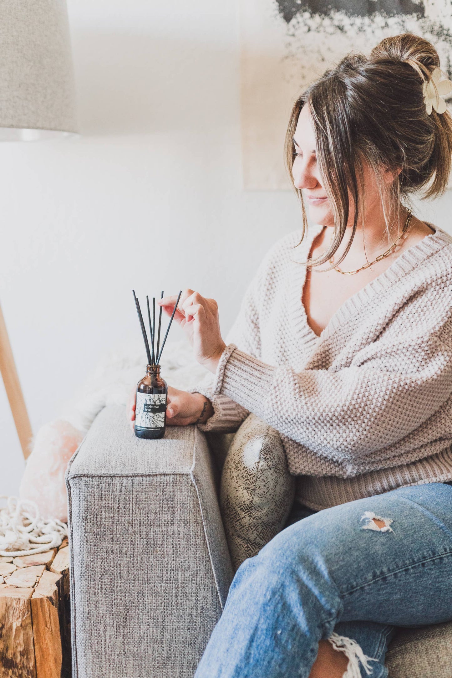 Christmas Tree Reed Diffuser Holiday