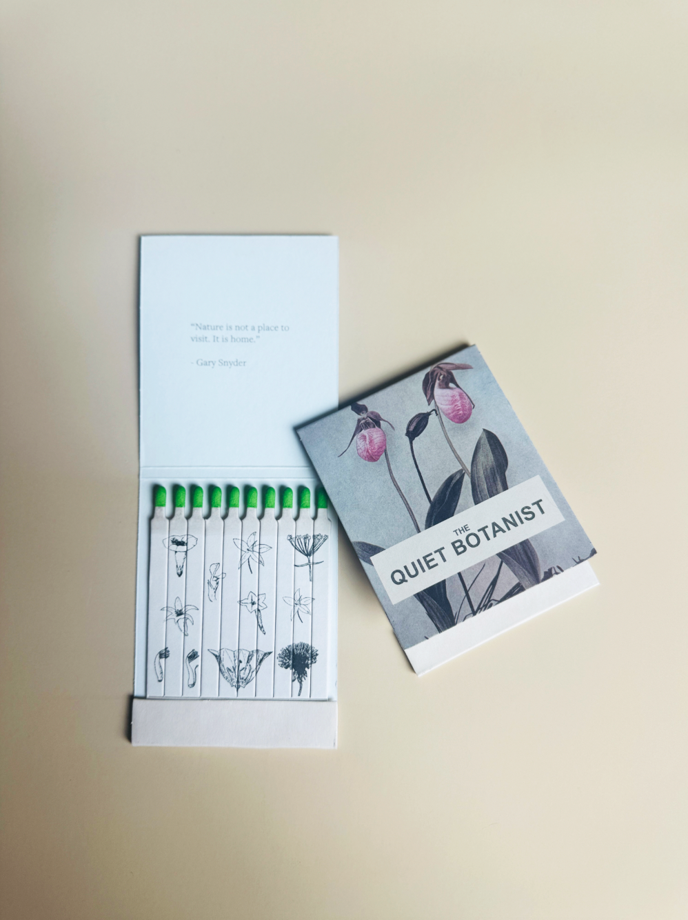 Lady Slipper - Botanical Matches (Limited Edition)