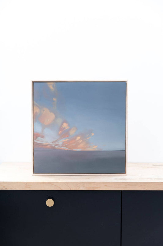 Edgecomb Sunset | Stretched Print on Canvas