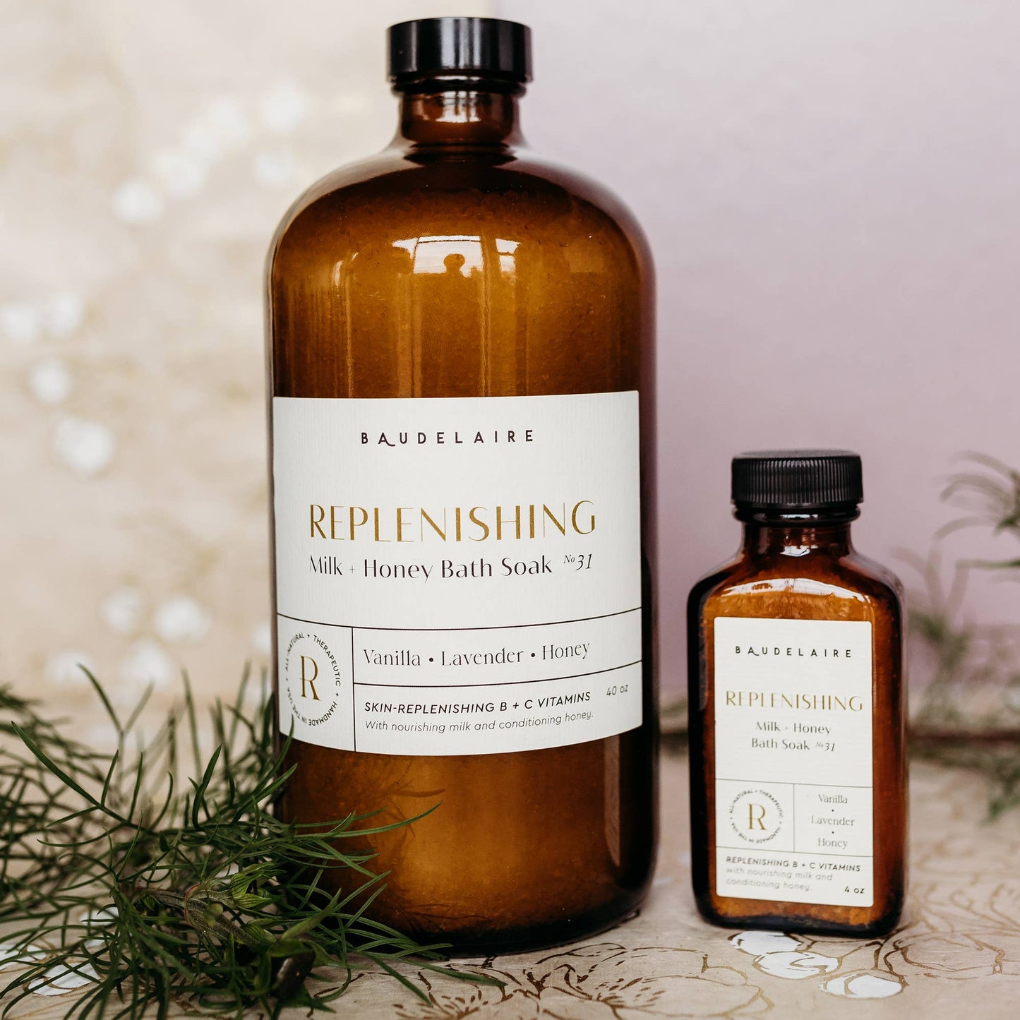 REPLENISH – Milk + Honey Soak 4oz