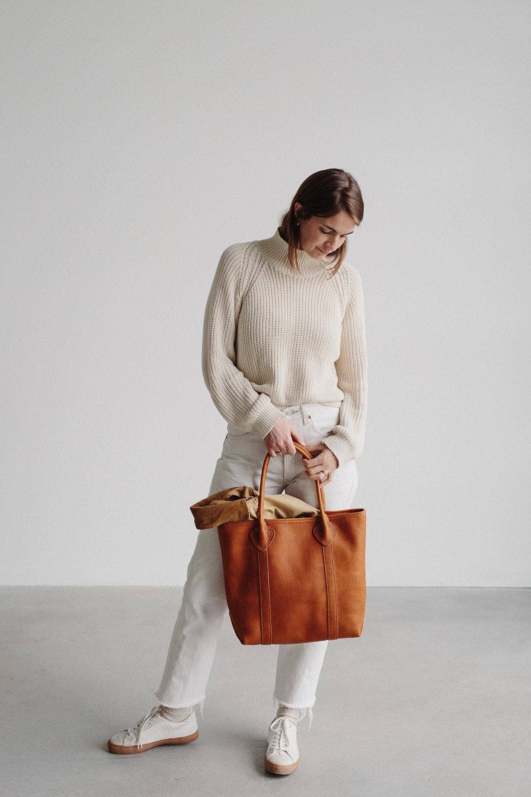 Leather Passenger Tote