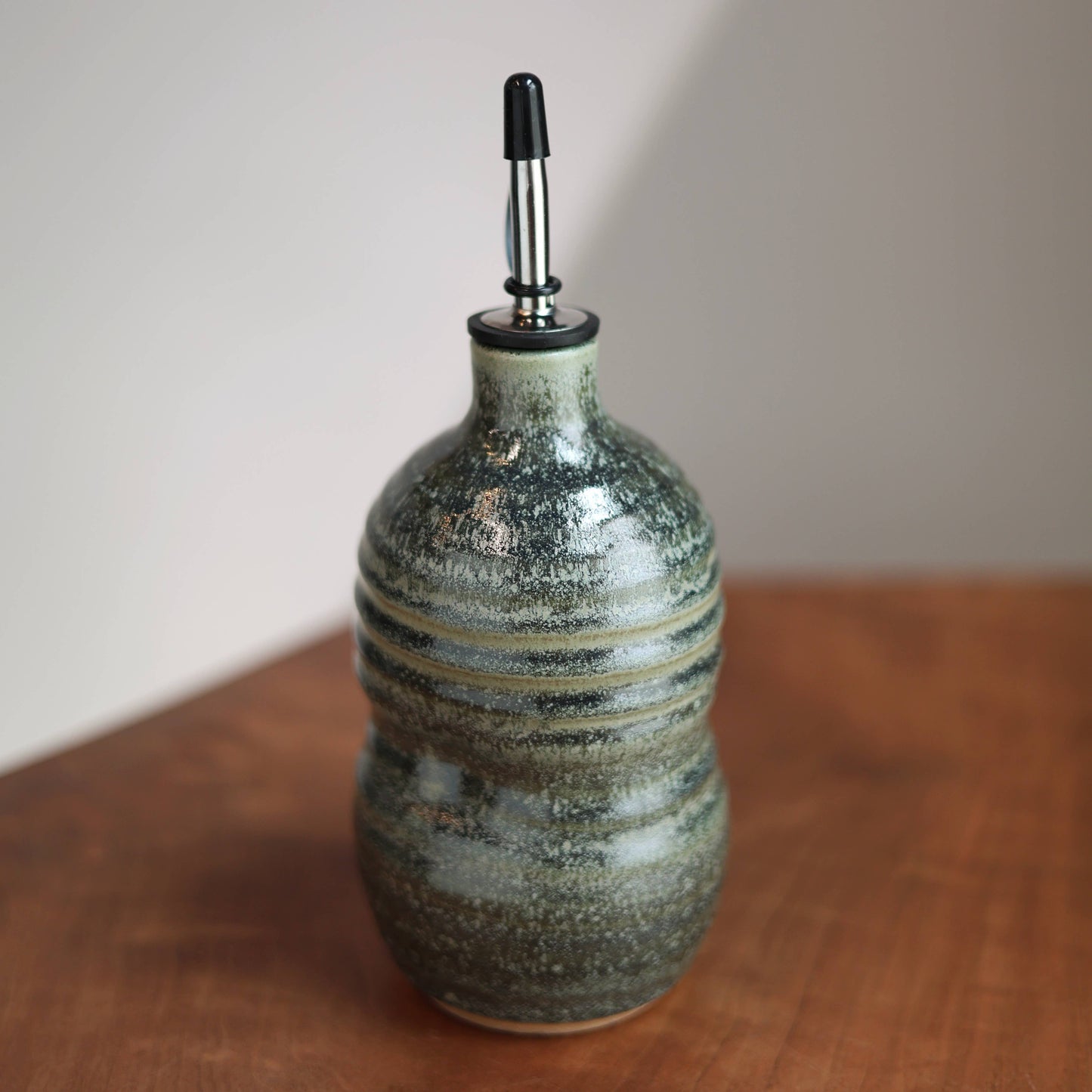 Artist Choice Olive Oil Cruet in Moss Green