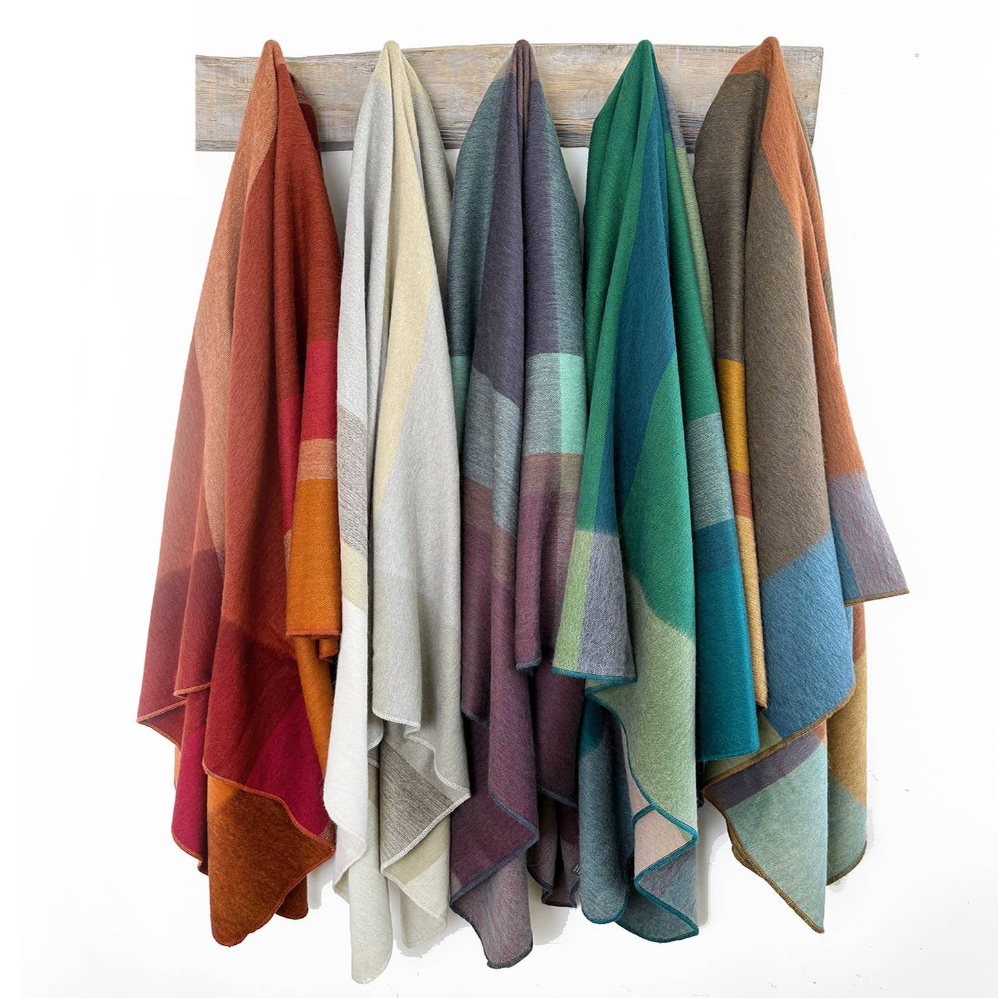 NEW! Alpaca Throw Blanket - Prism