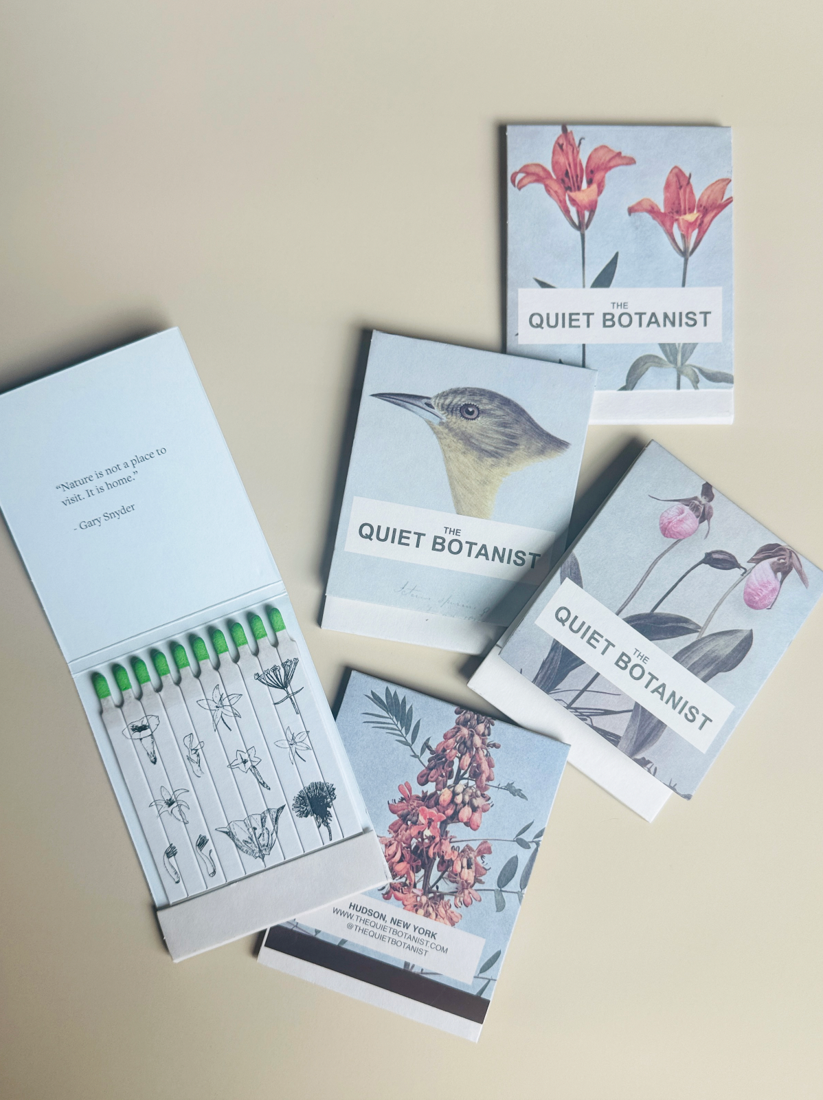 Lady Slipper - Botanical Matches (Limited Edition)
