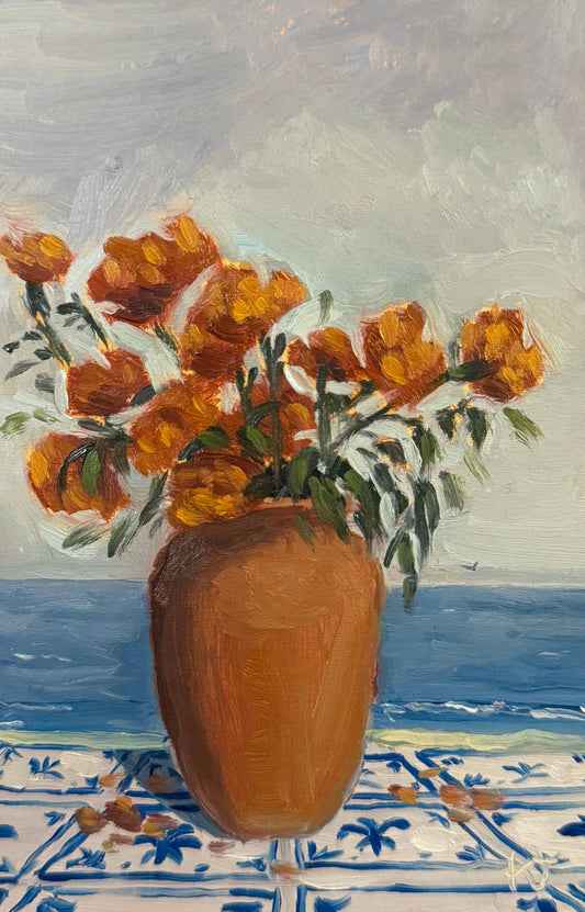 "Coastal Marigolds"