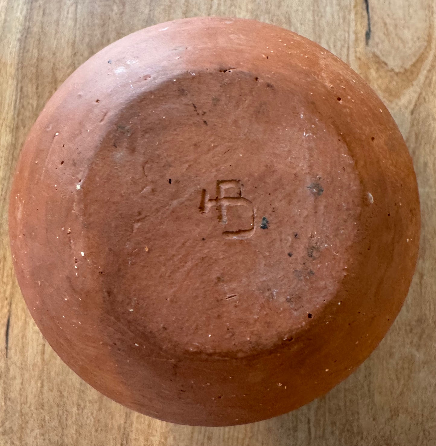 Terracotta bud vase