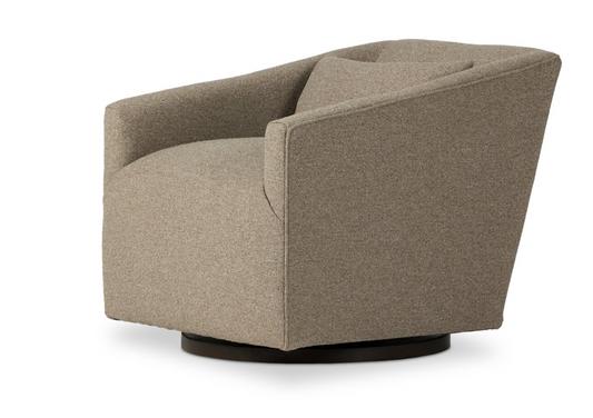 York Swivel Chair- Weslie Feather