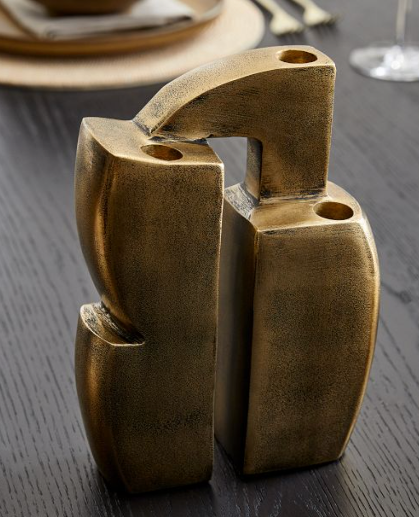 Geometric Metal Taper Holders